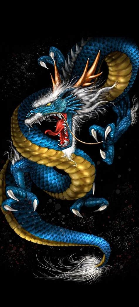 Blue Dragon Phone Wallpapers - 4k, HD Blue Dragon Phone Backgrounds on ...