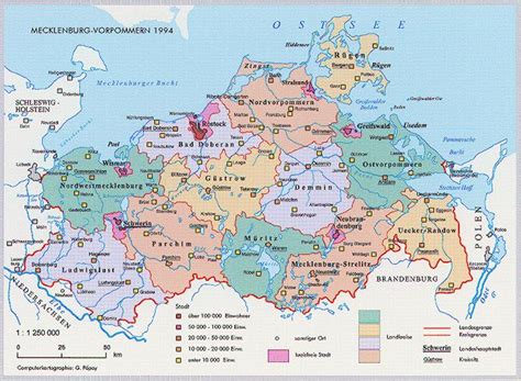 Landkreis Map Of Mecklenburg Vorpommern