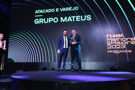 Grupo Mateus recebe a premiação Maiores e Melhores da Revista Exame