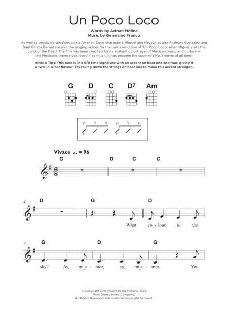 Guitar Chords Un Poco Loco » intonemusic.com