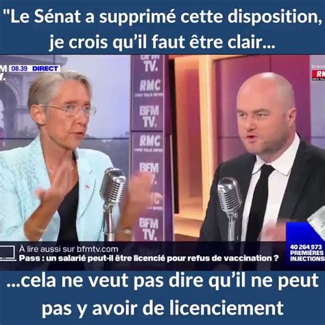 Andr Roug On Twitter Propos Tenus Par Elisabeth Borne Ce Matin Sur