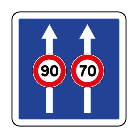 Panneau D Indication De Limitations De Vitesse Signalisation Routi Re