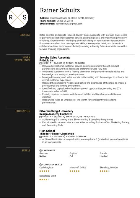 Walmart Associate Resume Sample