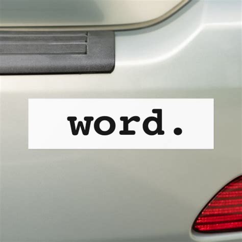 Create Your Own Bumper Sticker Zazzle