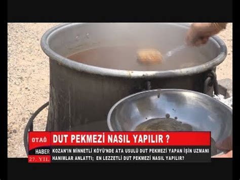 DUT PEKMEZİ NASIL YAPILIR YouTube