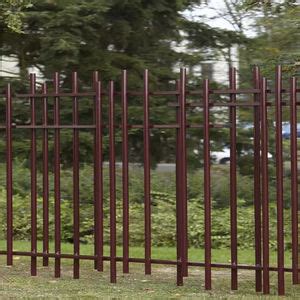 Fence With Bars Exalt Oblic Dirickx Galvanized Steel