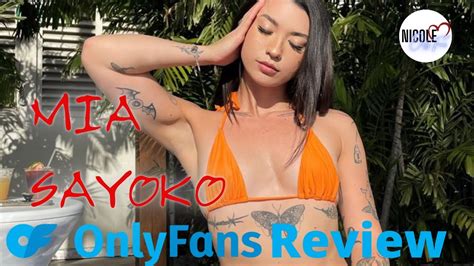 Mia Sayoko Onlyfans I Subscribed So You Wont Have To Youtube