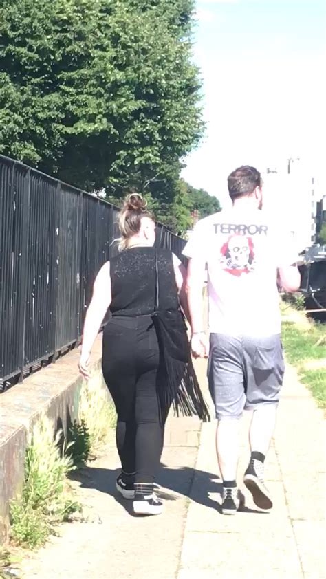 BBW WALKING BY THE CANAL ThisVid