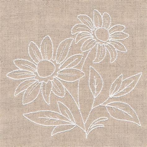 A Rustic Wildflower Accents Design Pack Lg In Embroidery