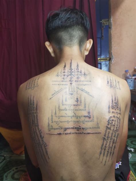 យនតខមរ Yant Khmer Watercolor tattoo Tattoos Watercolor