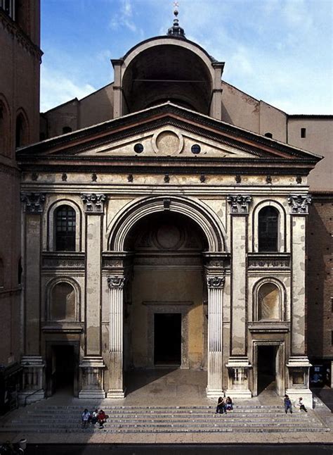 Basilica Of Sant Andrea Mantua Leon Battista Alberti 1472 1600