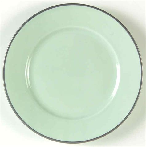 Celadon Platinum Trim Bread Butter Plate By Charles Field Haviland