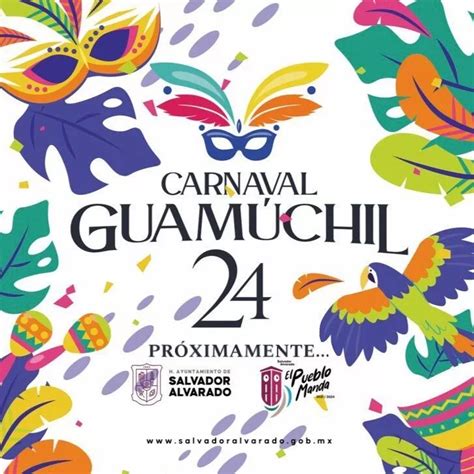 Carnaval Guamúchil 2024 FERIAS Y CONCIERTOS EN MÉXICO