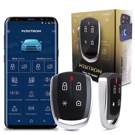 Alarme Automotivo Positron Cyber Px360bt Bluetooth Universal R 289