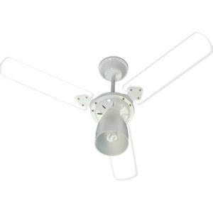 Ventilador De Teto Tramontana Stilo Branco P S Transparente V Tron