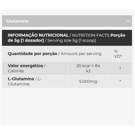 Glutamina Natural Isolates 300g Integralmedica Submarino