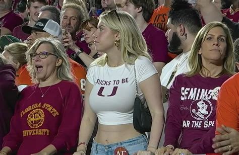 College Football Fan's Outfit Going Viral Saturday Night - The Spun