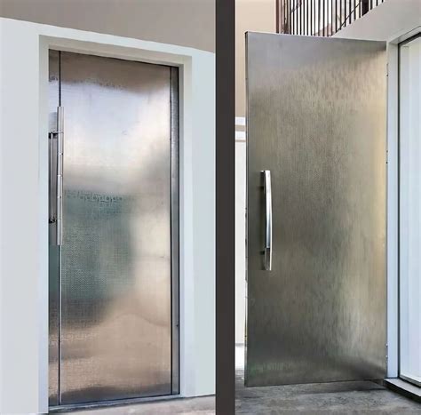 Aluminium Polished Designer Stainless Steel Door For Home At Rs