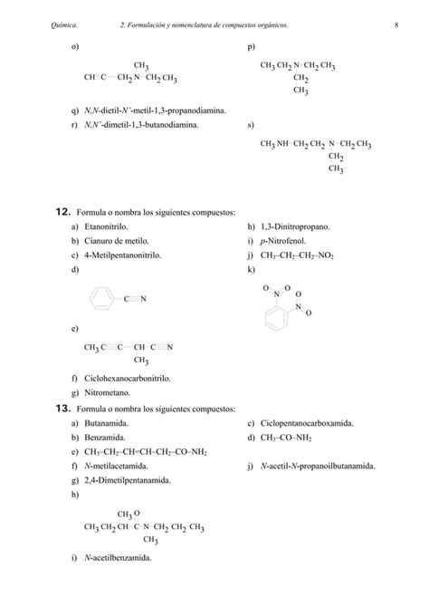 Ejercicios Con Resoluci N Ii Qu Mica Org Nica Gratis Pdf