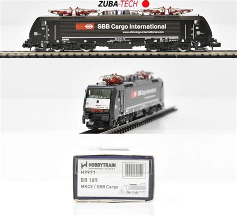 Hobbytrain H2921 E Lok BR 189 MRCE SBB Cargo Spur N OVP Kaufen Auf