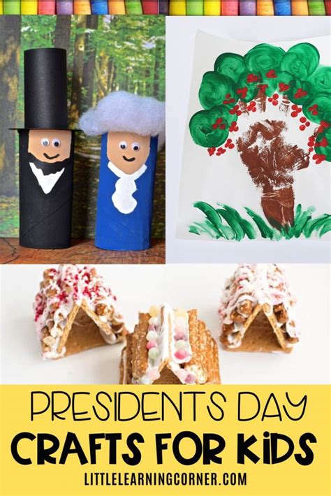 20 Fun Presidents Day Crafts For Kids Little Learning Corner