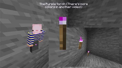 Minecraft How To Make Colored Torches In Education Edition Mineandbuild Youtube