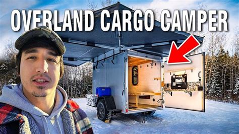 I Transformed A 5x8 Cargo Trailer Into The ULTIMATE Camper Full Build