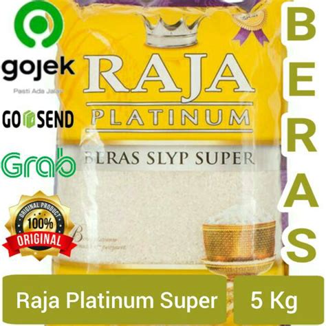 Jual Beras 5 Kg Raja Biru Platinum Raja Ultima Beras Slyp Super