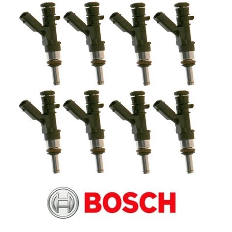 Genuine Bosch Oem Injectors Set Of 8x For Mercedes Benz C63 Amg W204