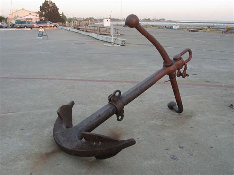 Large Ships Anchor At Alameda Island Naval Base