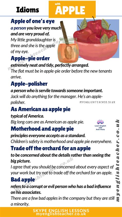 20 APPLE Idioms My Lingua Academy