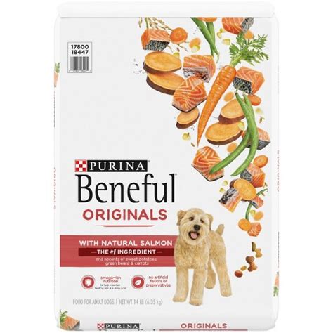 Purina Beneful Originals Real Salmon Flavor Dry Dog Food : Target