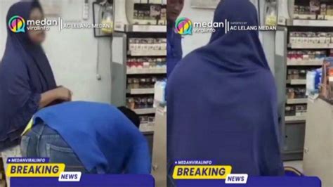 Viral Emak Emak Di Marelan Kepergok Mencuri Susu Di Minimarket Panik