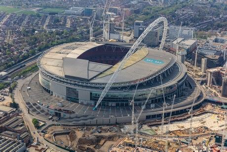 Aerial View Wembley Stadium Editorial Stock Photo - Stock Image ...