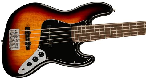 Affinity Series Jazz Bass V Squier Electric Basses