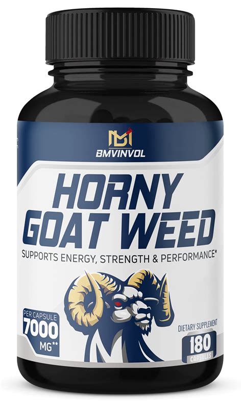 Horny Goat Weed Capsules Capsules Mg Herbal Equivalent