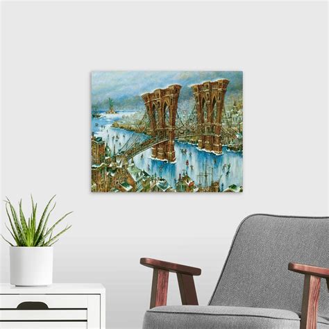 Brooklyn Bridge Wall Art, Canvas Prints, Framed Prints, Wall Peels ...