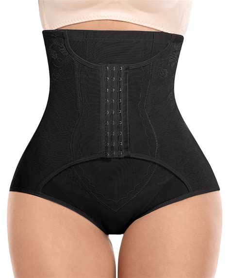 Vaslanda Tummy Control Panties For Women Shapewear Butt Lifter Short High Waist Trainer Corset