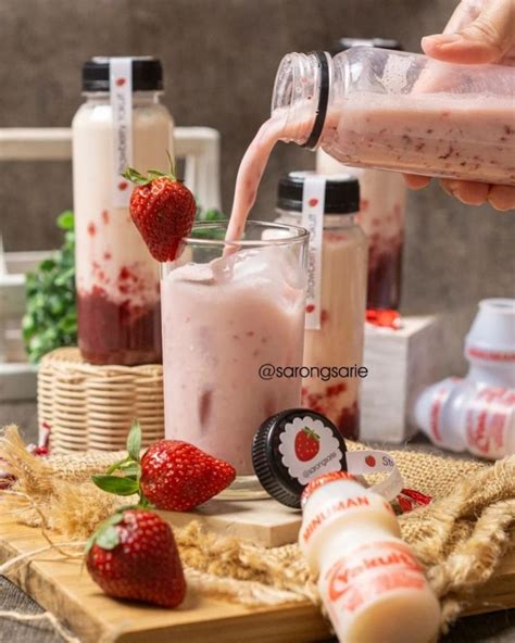 Cuma 4 Bahan Yuk Nikmati Segarnya Strawberry Yakult Bisa Jadi Ide