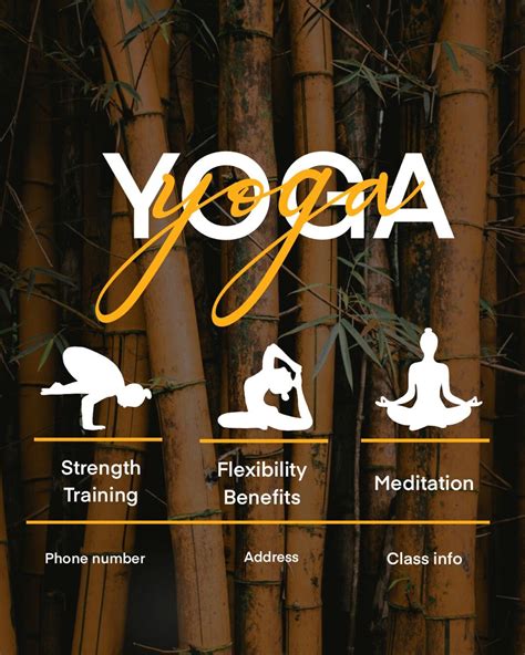Yoga Poster Yoga Poster Design Yoga Poster Yoga Logo Design