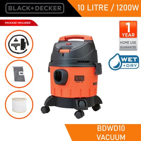 Black Decker Bdwd W L Wet Dry Vacuum Cleaner Blower Lazada