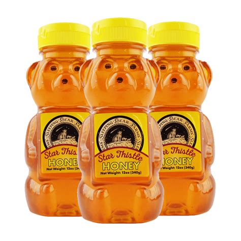 Star Thistle Honey Jug 3 Lbs Sleeping Bear Farms