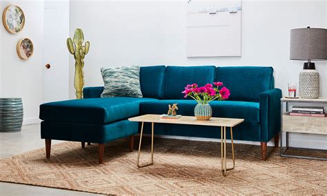 Apartment Size Sofa Sectional | Baci Living Room