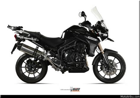 Accessoire Pot Mivv Speed Edge Pour La Triumph Tiger Explorer