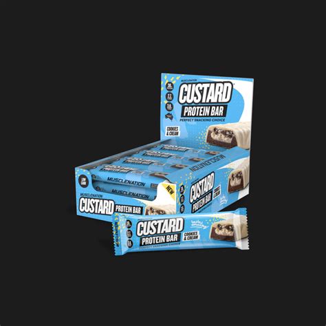 Muscle Nation Custard Bar Bigger Stronger Faster Au