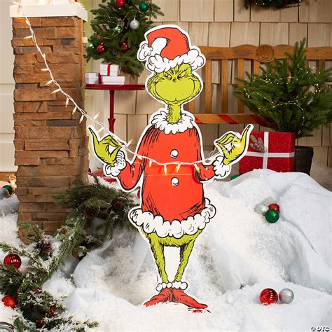 Dr. Seuss™ The Grinch Stealing Lights Christmas Decoration | Oriental ...