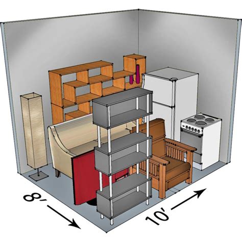 Storage Unit Sizes And Features Climate Controlled Indoor Storage 585