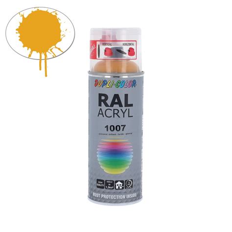 Dupli Color Acryl Spray RAL 1007 Narzissengelb glänzend 400ml 11 94