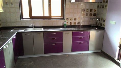 Stainless Steel L Shape Godrej Modular Kitchens At Best Price In Pune