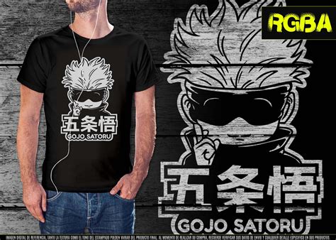 Polera Satoru Gojo Jujutsu Kaisen Rgba